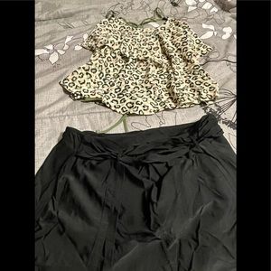 Woman’s swim top (small) and swim skirt (medium). Plus 2 free items